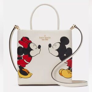 NWT Kate Spade DISNEY X New York Crossbody Bag w/Mickey & Minnie Tote Bag/Purse